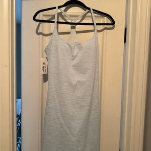 Outdoor Voices Light Blue Strappy Tank Dress